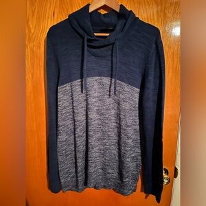 EXPRESS MEN’S Knit Two Tone Collar Sweater